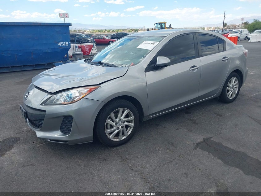 2012 Mazda 3, Обычный износ, IAAI, VIN JM1BL1V80C1539835 — фото 2