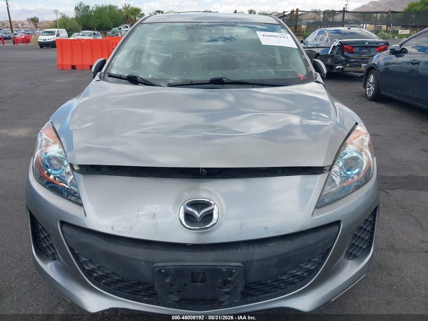 2012 MAZDA 3 SEDAN 2.0L I-4 DI, DOHC, VVT, REGULAR , 155HP