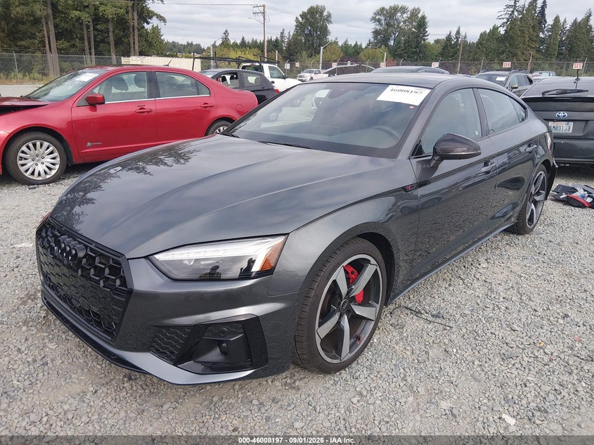 2023 AUDI A5 HATCHBACK 2.0L I-4 DI, DOHC, VVT, TURBO, PREMIUM , 261HP