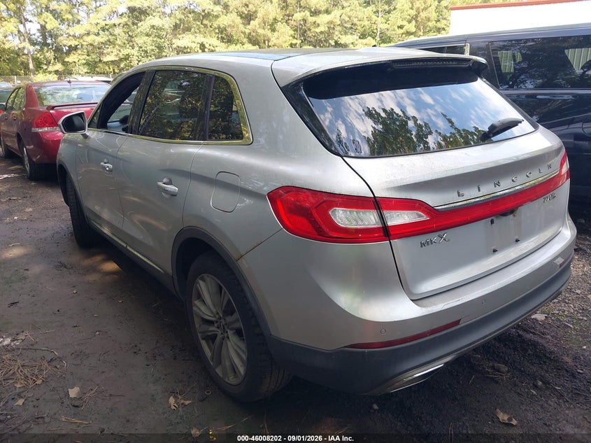 2016 LINCOLN MKX auction photo 3