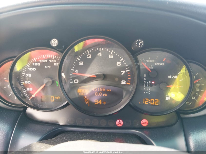 PORSCHE 911 2002 VIN WP0CA29922S650396