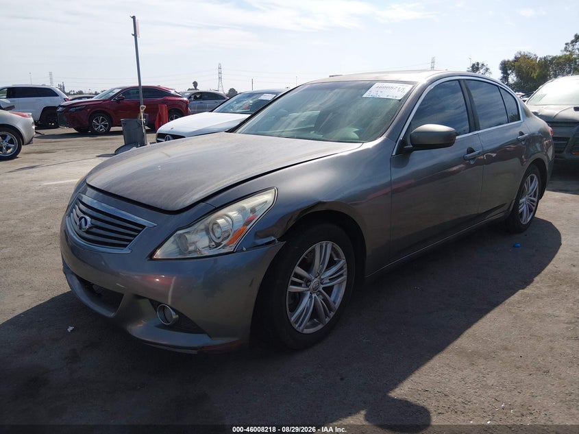 2013 INFINITI G37 auction photo 2