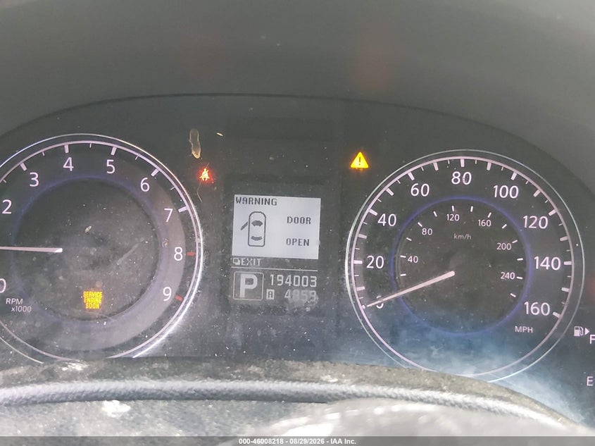 2013 INFINITI G37 auction photo 7