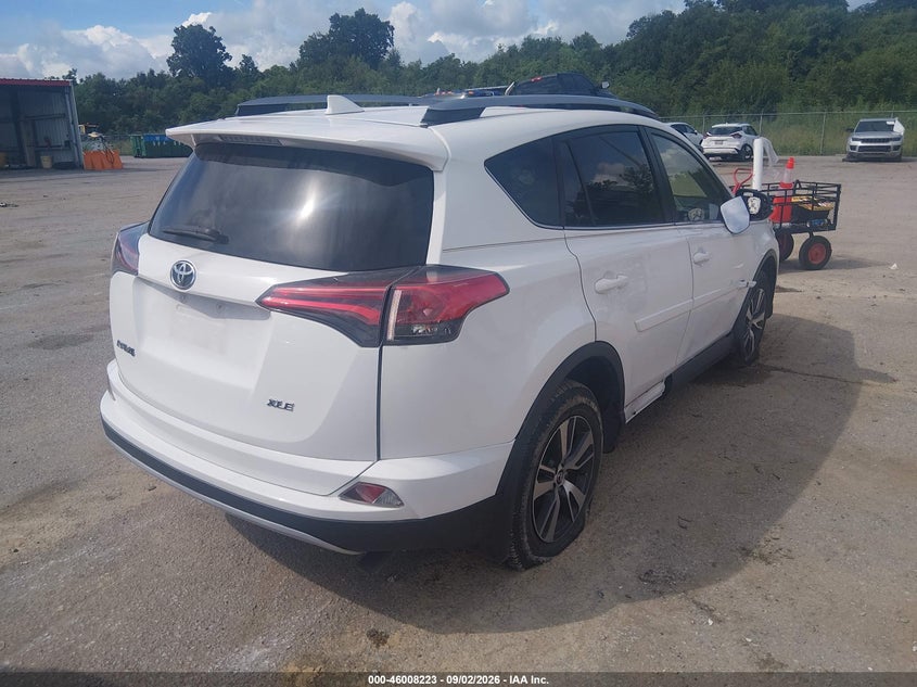 Vin: jtmwfrev1jj733039, lot: 46507599, toyota rav4 xle 20184
