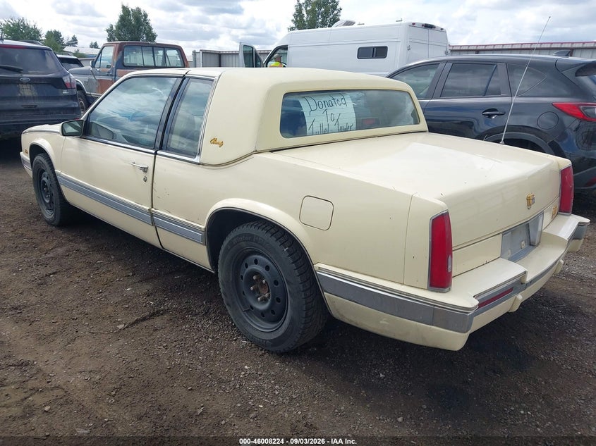 1988 CADILLAC ELDORADO auction photo 3
