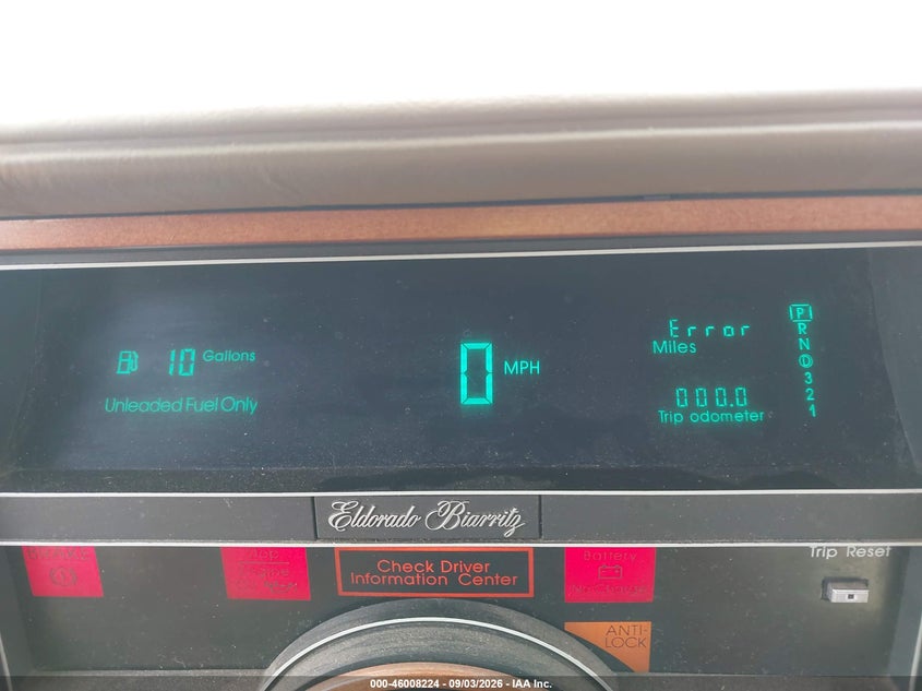 1988 CADILLAC ELDORADO auction photo 7