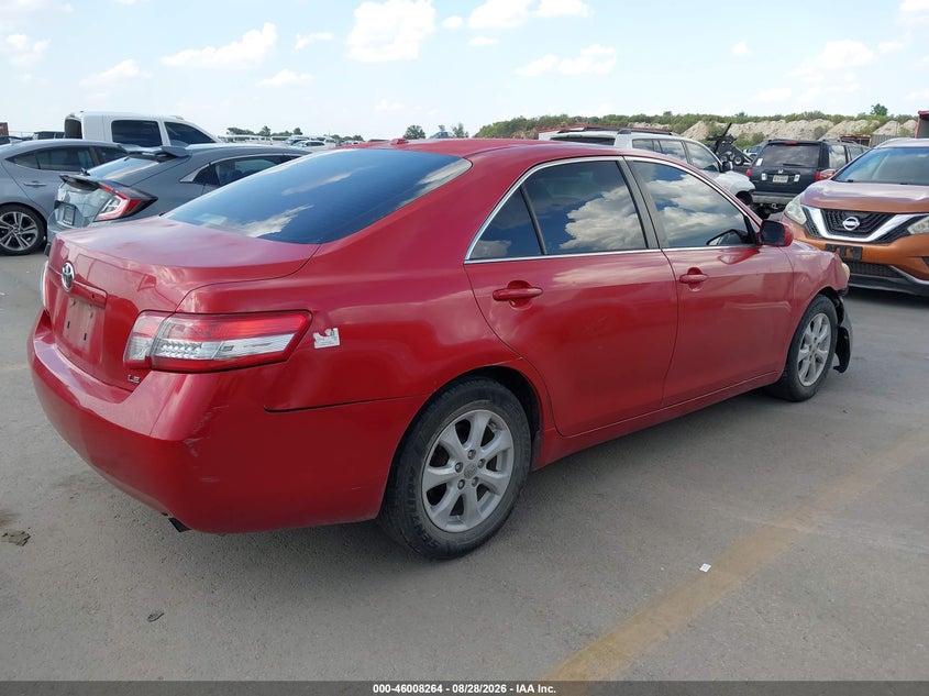2011 TOYOTA CAMRY auction photo 4