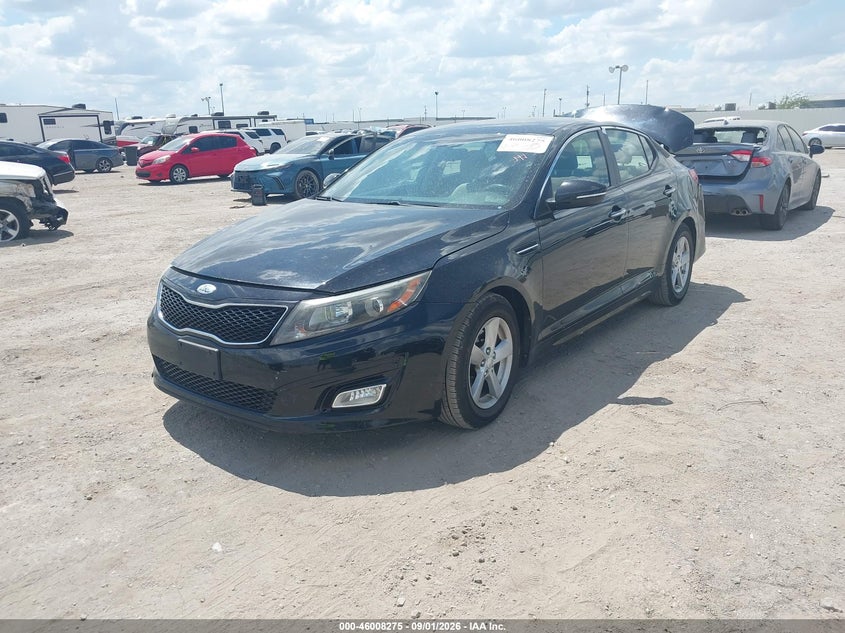 Vin: 5xxgm4a79eg276172, lot: 46507651, kia optima lx 20142
