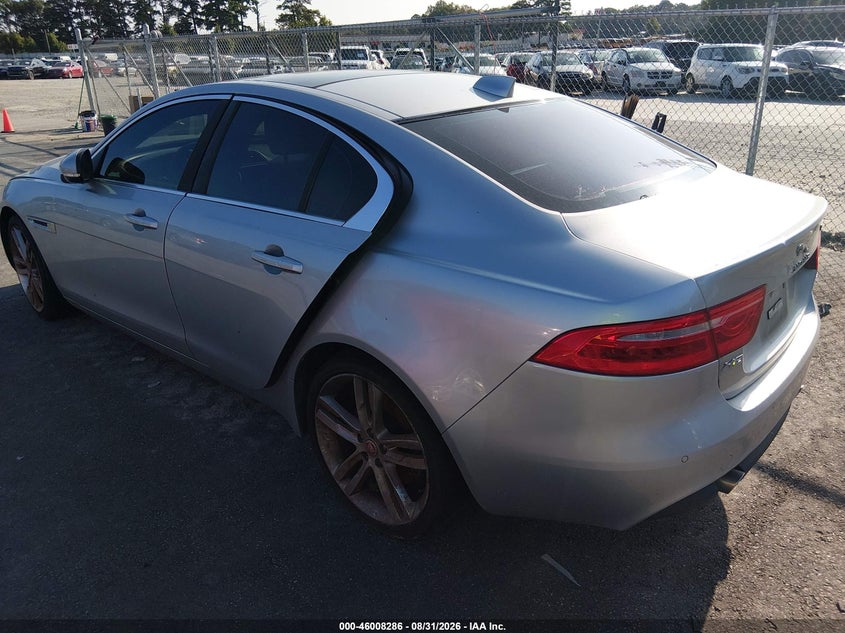 JAGUAR XE 2017 VIN SAJAE4BV2HA966136
