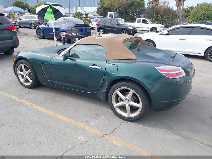 SATURN SKY 2007 VIN 1G8MG35X17Y135966