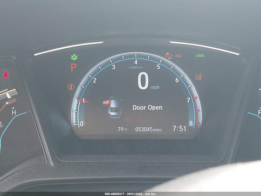 2020 HONDA CIVIC auction photo 7
