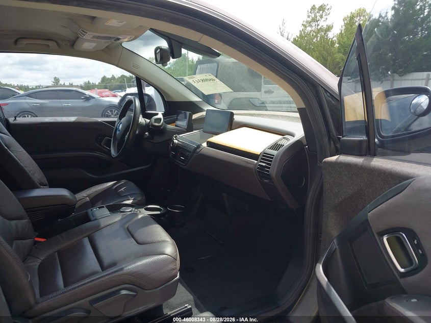 BMW I3 2015 VIN WBY1Z2C54FV286345