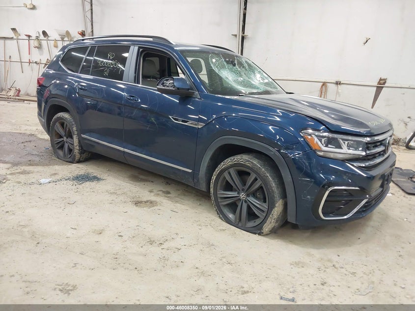 2021 VOLKSWAGEN ATLAS 3.6L V6 SE W/TECHNOLOGY R-LINE