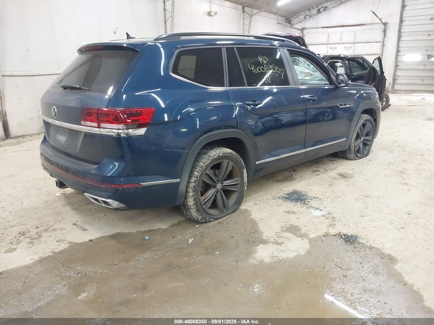 2021 VOLKSWAGEN ATLAS 3.6L V6 SE W/TECHNOLOGY R-LINE · Фото 4