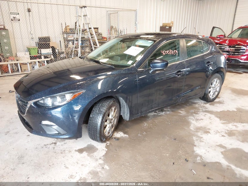 Vin: 3mzbm1k70gm324938, lot: 46507735, mazda mazda3 i sport 20162