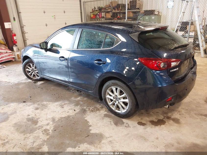 Vin: 3mzbm1k70gm324938, lot: 46507735, mazda mazda3 i sport 20163