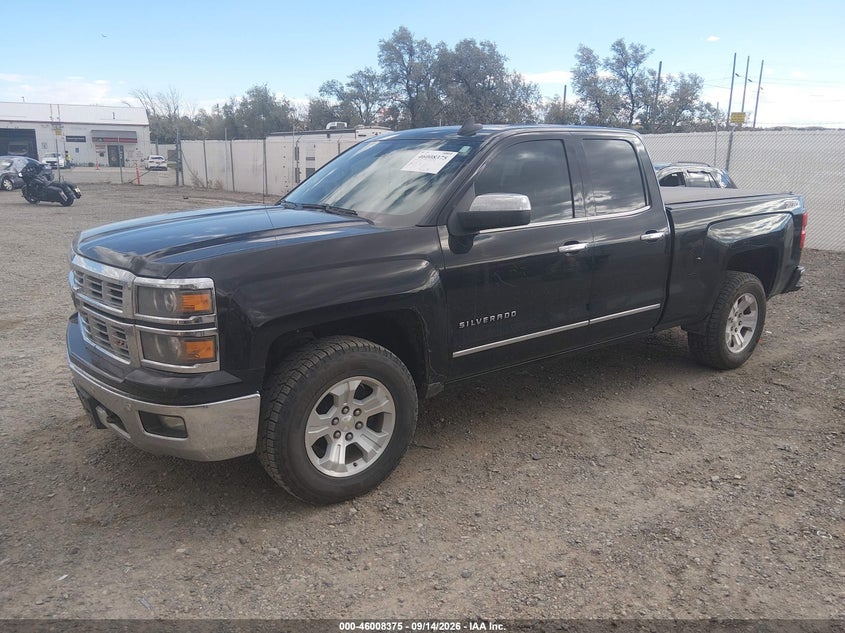 Vin: 1gcvksec5fz231060, lot: 46507751, chevrolet silverado 1500 ltz 20152