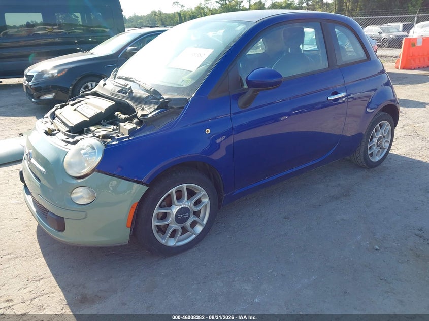 2012 FIAT 500 auction photo 2