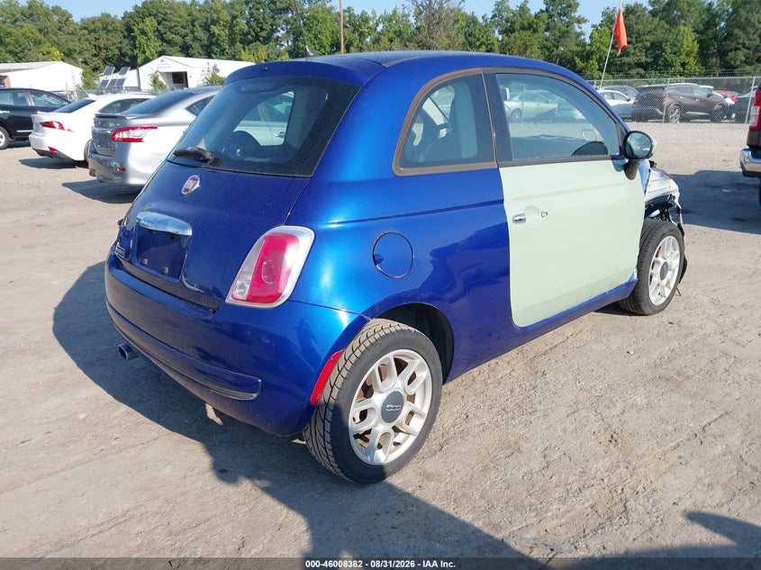 2012 FIAT 500 auction photo 4