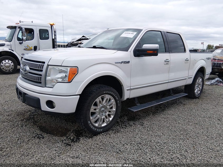 Vin: 1ftfw1ef9bfc34794, lot: 46507761, ford f-150 platinum 20112
