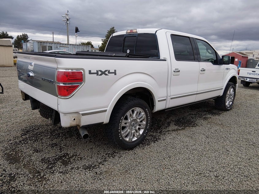 Vin: 1ftfw1ef9bfc34794, lot: 46507761, ford f-150 platinum 20114