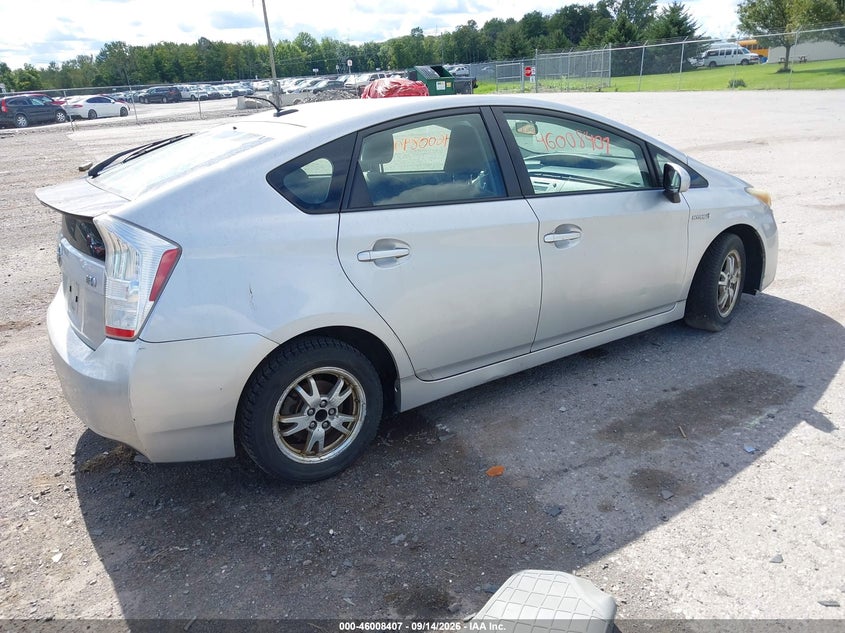 Vin: jtdkn3du6a0136580, lot: 46507784, toyota prius iii 20104