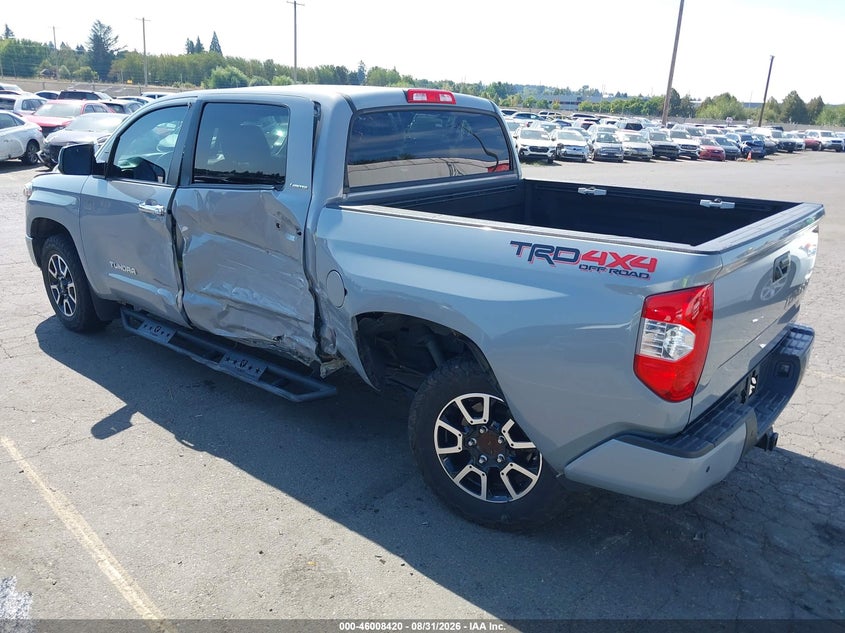 Vin: 5tfhy5f14jx744802, lot: 46507796, toyota tundra limited 5.7l v8 20183