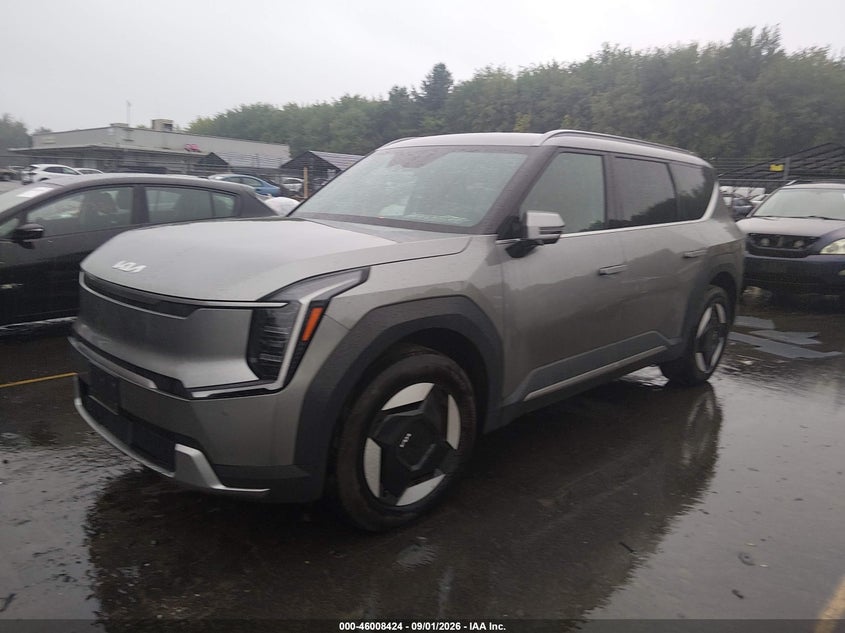 Vin: kndaffs55r6030135, lot: 46507800, kia ev9 wind 20242