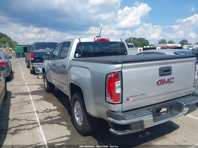 GMC CANYON 2015 VIN 1GTG5AEAXF1154791