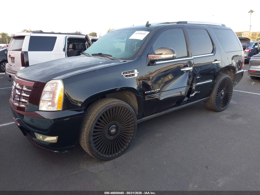 2010 Cadillac Escalade, Left Side, IAAI, VIN 1GYUCCEF9AR206965 — photo 2