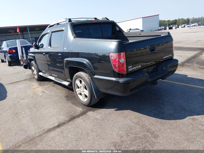 Vin: 5fpyk1f55ab003346, lot: 46507852, honda ridgeline rtl 20103
