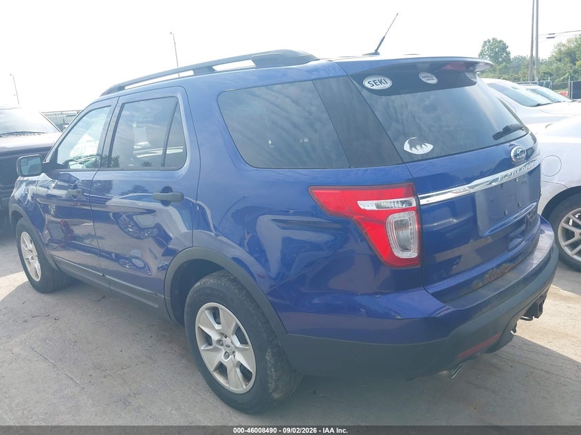 2013 FORD EXPLORER auction photo 3