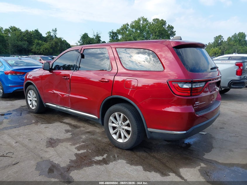 DODGE DURANGO 2014 VIN 1C4RDJAG6EC345486