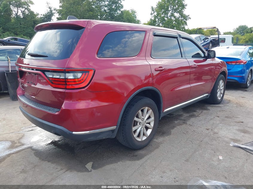 DODGE DURANGO 2014 VIN 1C4RDJAG6EC345486