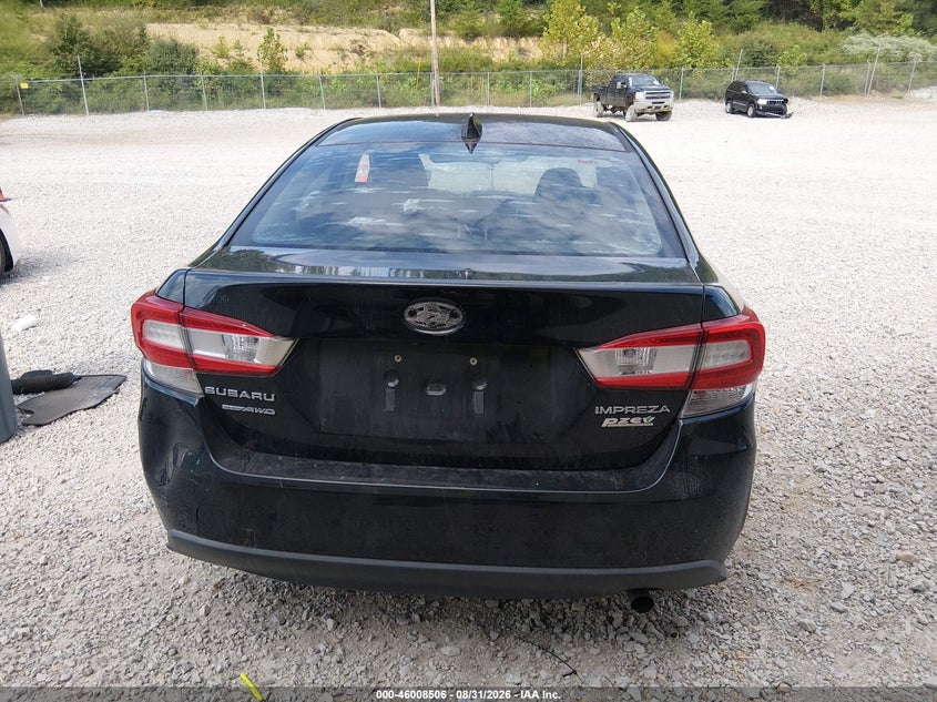 SUBARU IMPREZA 2017 VIN 4S3GKAB68H3621741