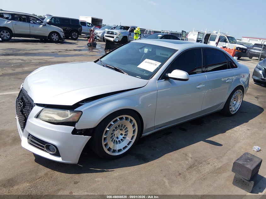 AUDI A4 2011 VIN WAUHFBFL2BN002821