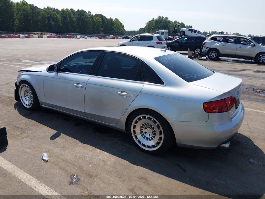 AUDI A4 2011 VIN WAUHFBFL2BN002821