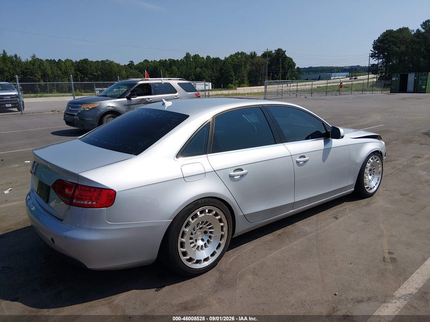 AUDI A4 2011 VIN WAUHFBFL2BN002821