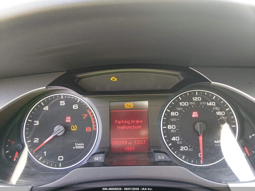 AUDI A4 2011 VIN WAUHFBFL2BN002821
