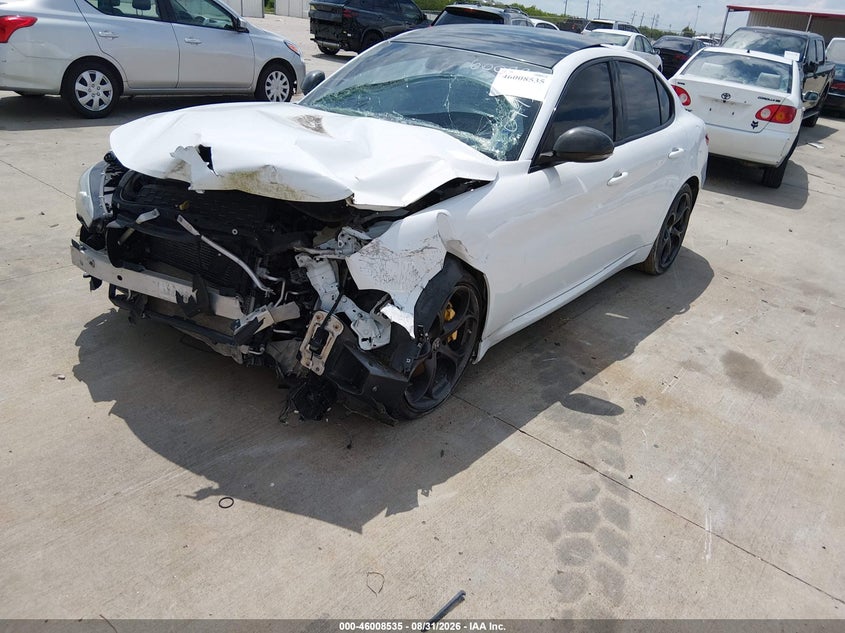 Vin: zarfaman2k7600995, lot: 46507911, alfa romeo giulia rwd 20192