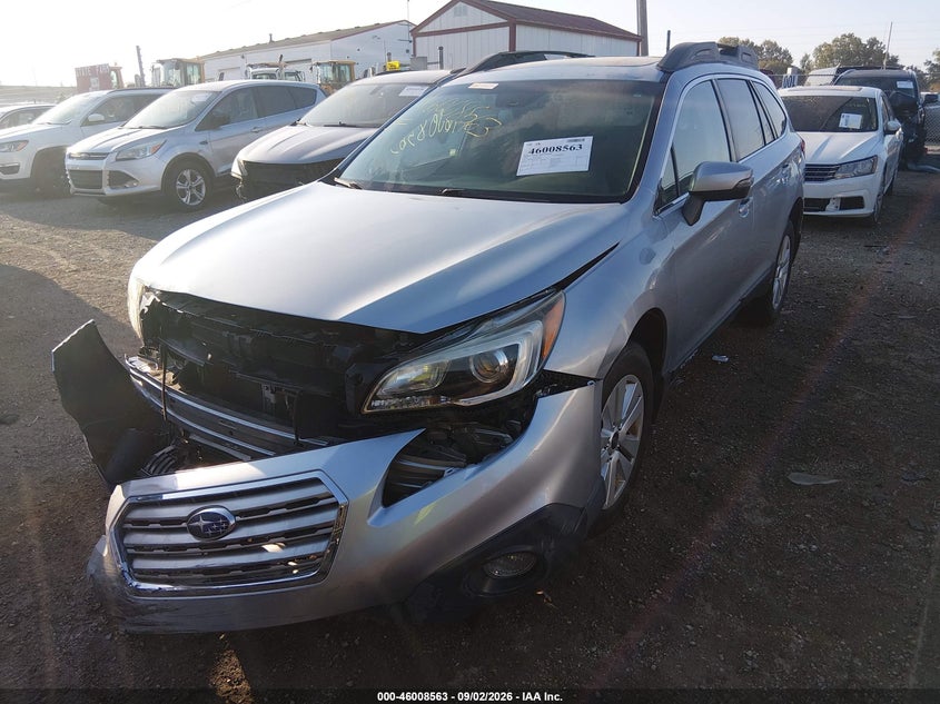Vin: 4s4bsbhc1g3201097, lot: 46507939, subaru outback 2.5i premium 20162