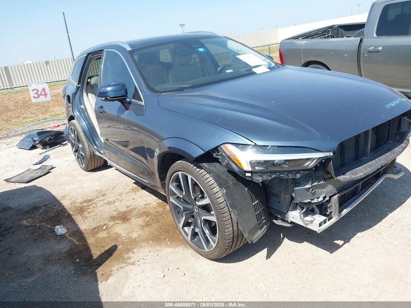 2022 Volvo Xc60 B5 Inscription, Right Rear, IAAI, VIN YV4L12DL2N1080538