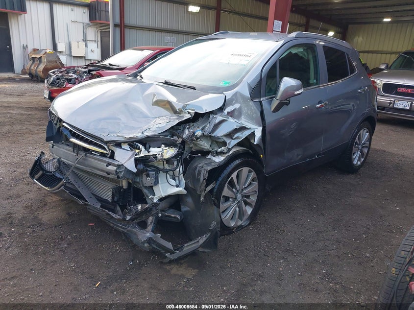 Vin: kl4cjasb4kb857731, lot: 46507960, buick encore fwd preferred 20192