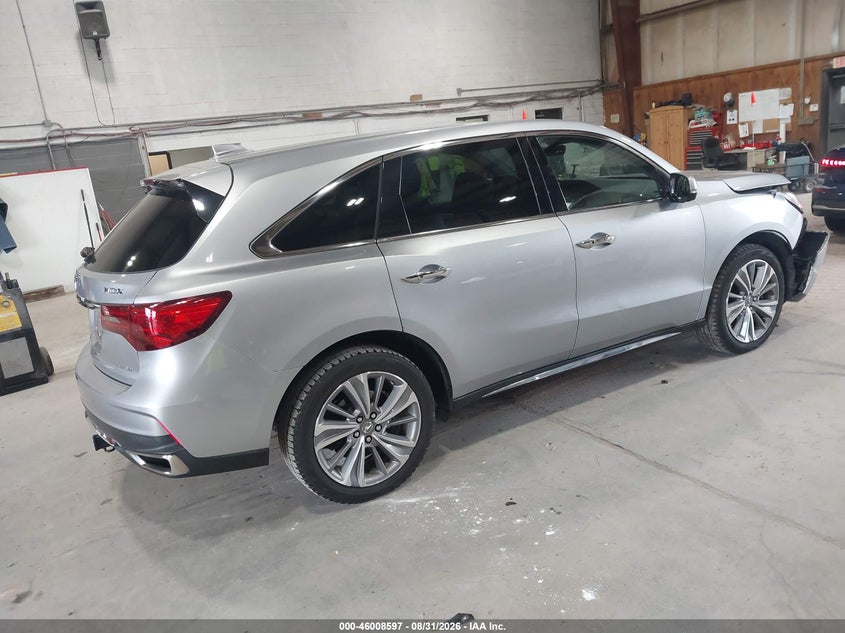ACURA MDX 2018 VIN 5J8YD4H52JL016412