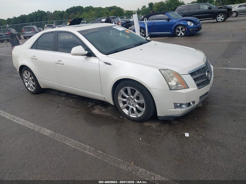2009 Cadillac Cts Standard, Rear, IAAI, VIN 1G6DT57V990137767