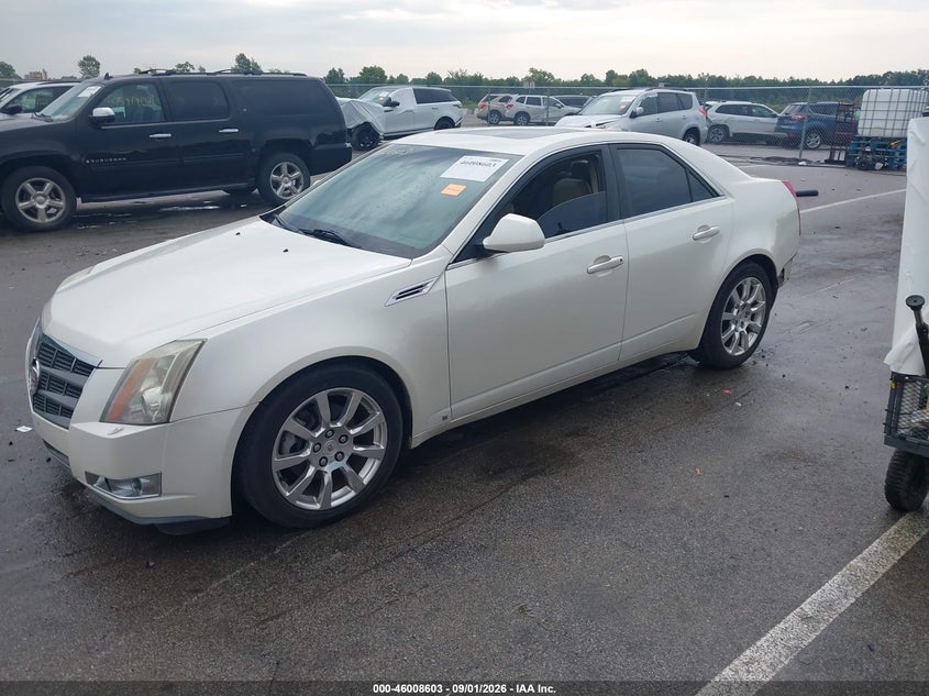 2009 Cadillac Cts Standard, Удар сзади, IAAI, VIN 1G6DT57V990137767 — фото 2