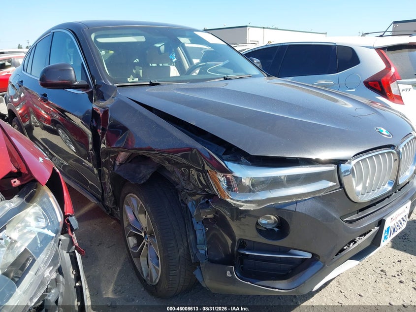 BMW X4 2015 VIN 5UXXW3C50F0F89552