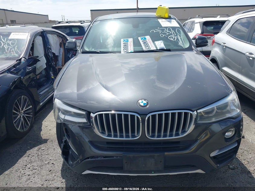 BMW X4 2015 VIN 5UXXW3C50F0F89552