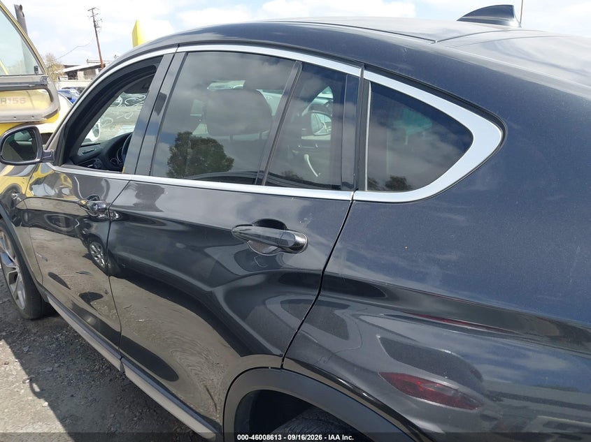 BMW X4 2015 VIN 5UXXW3C50F0F89552