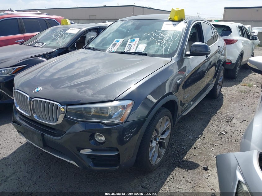 BMW X4 2015 VIN 5UXXW3C50F0F89552